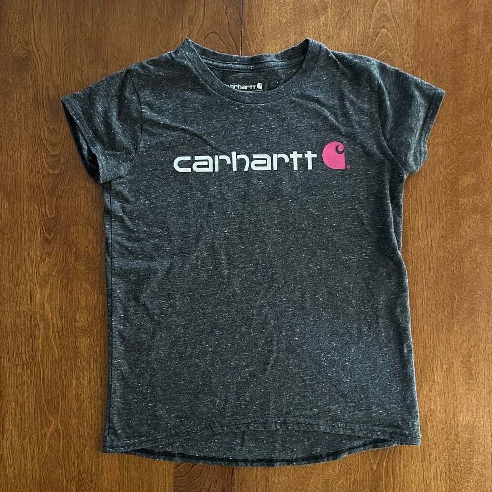Carhartt black heather tee L 12